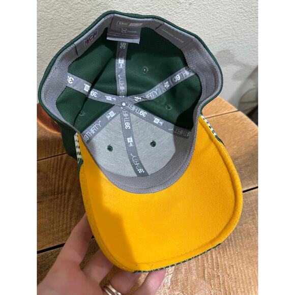 Mens Green Bay Packers NFL NEW ERA 39Thirty Fitted Hat Cap Medium-large - Picture 4 of 7